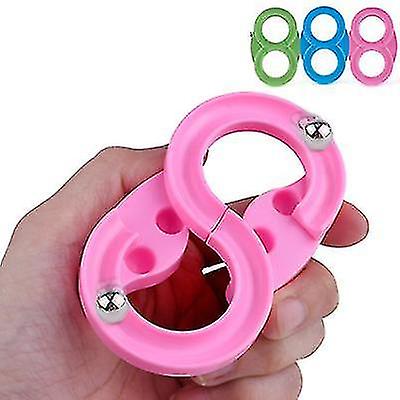 Hand Exercisers Handheld Game 88 Trackball Focus Force Sensory Integration Training Decompression Toy Pink