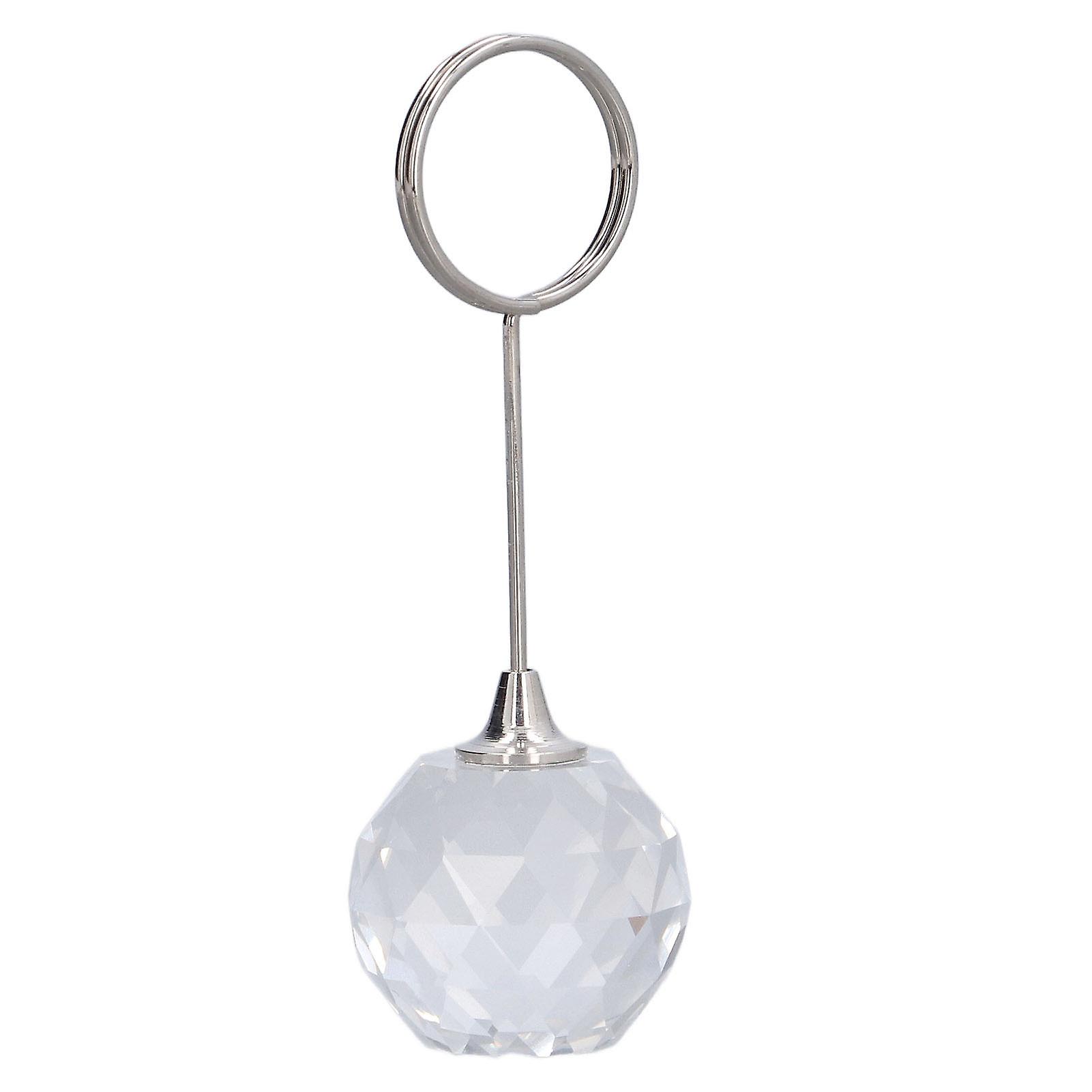 Round Table Number Stand: Bright Color, Stable and Durable Metal Design - 9cm