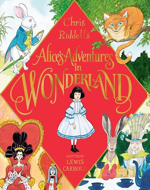 Alices Adventures In Wonderland by Lewis Carroll Hardback Book