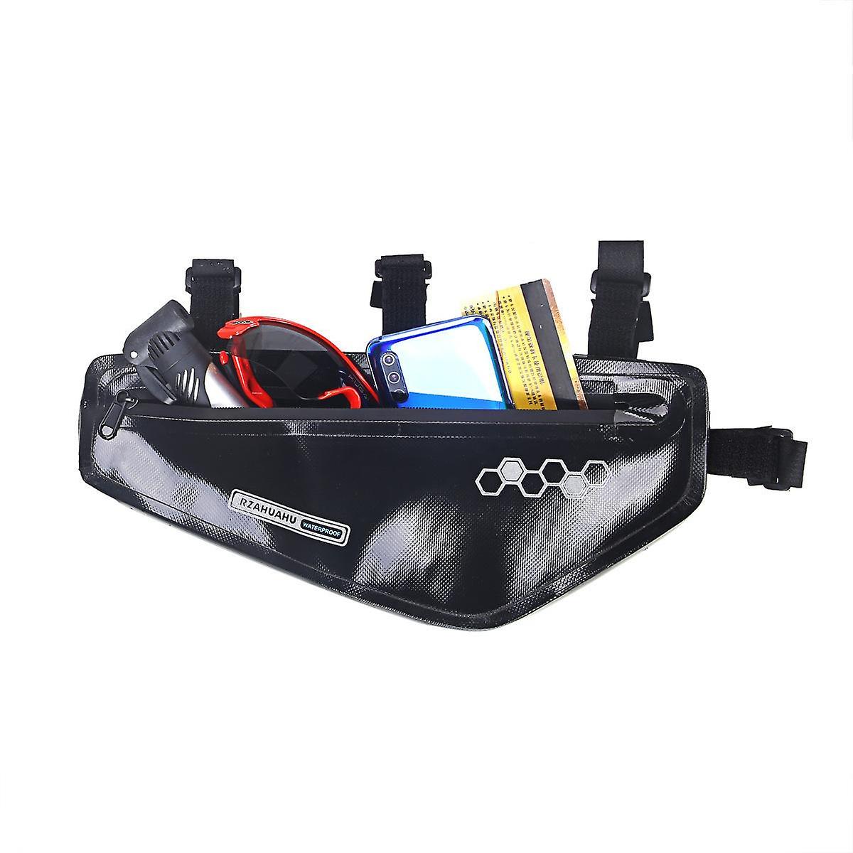 Waterproof bicycle bag triangular bag large capacity mountain bike riding equipment