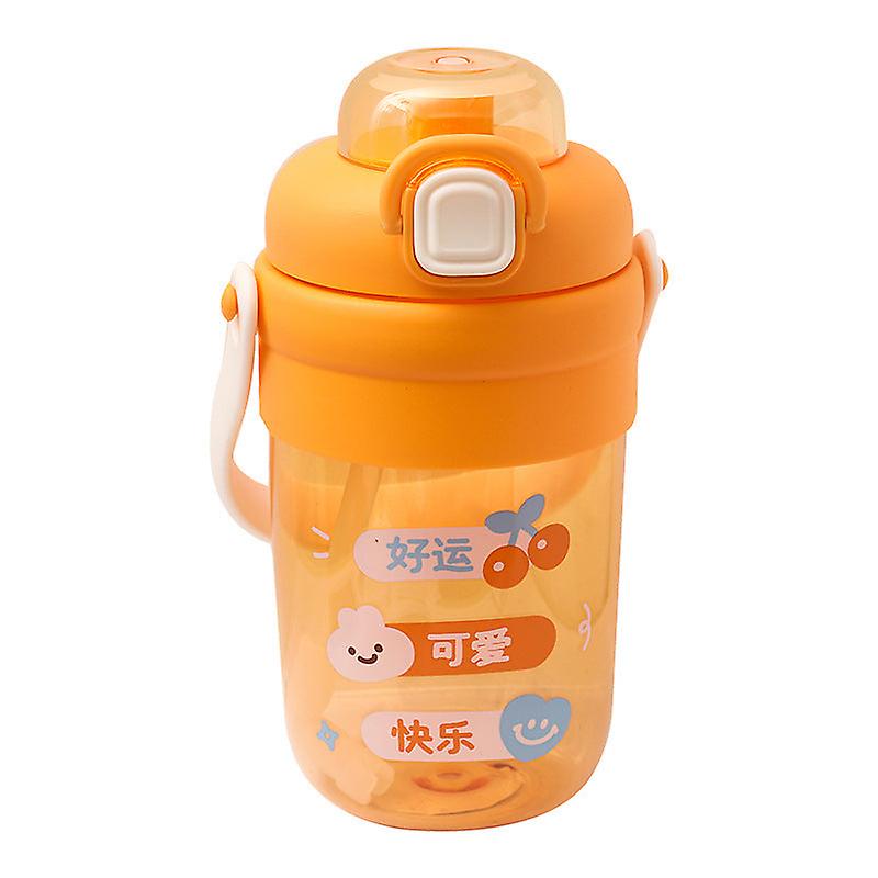 子供用のかわいい水飲みボトル大容量かわいいストロー付きの見栄えの良いポータブル