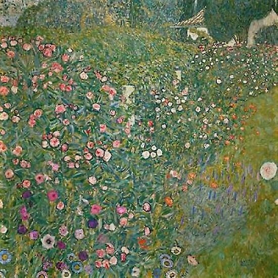 Italian Garden Landscape Poster