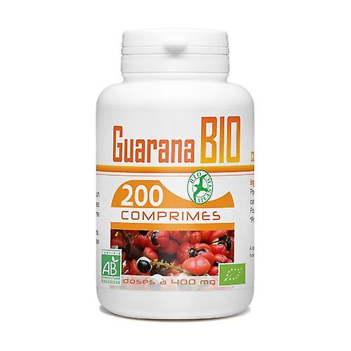 Guarana organic seed 400 mg 200 tablets