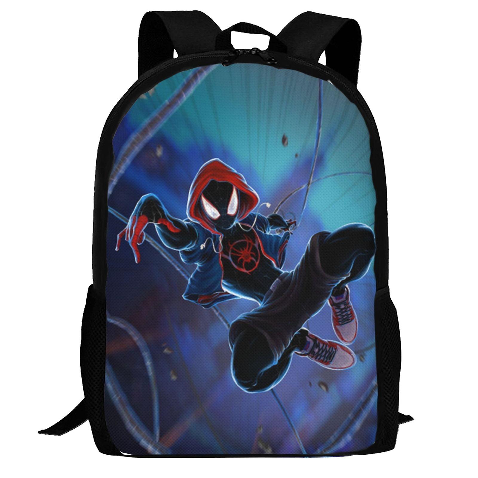 Spider-Man Backpack,3d Print Laptop Backpack Lightweight Casual Daypack Bookbag Multi-Function Travel Backpack