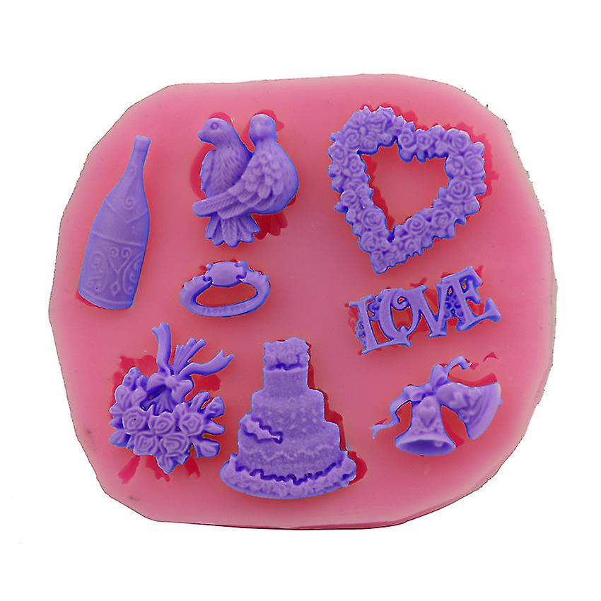 Love Bouquet Love Silicone Mold