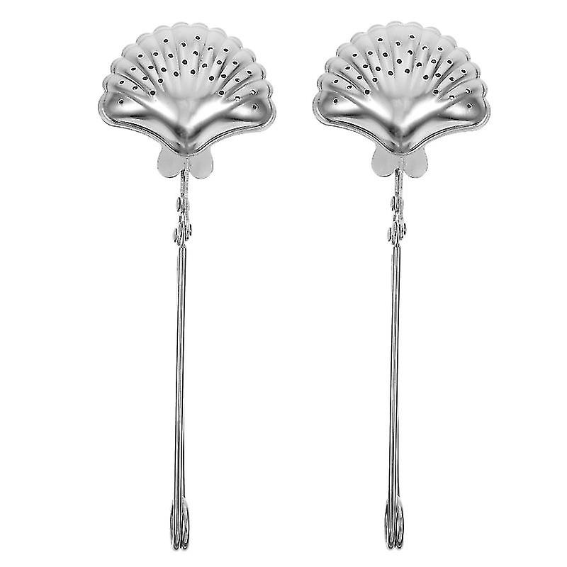 2pcs Shell Shaped Tea Infuser