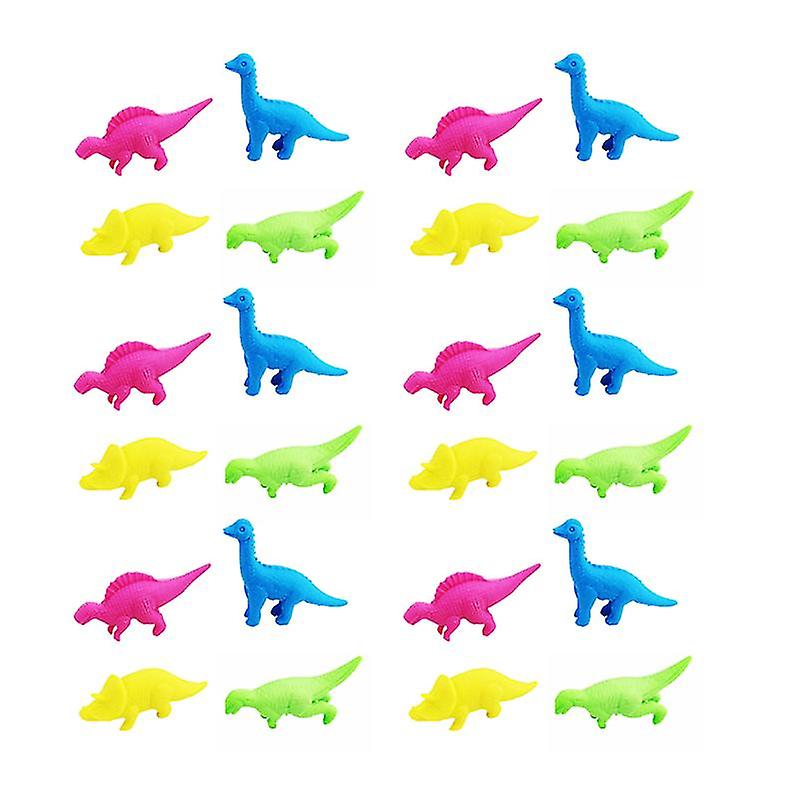 30pcs Simulated Dinosaur Erasers
