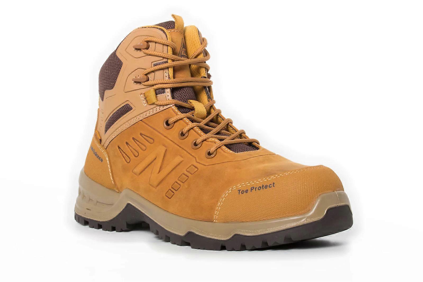 New Balance Mens Contour Steel Toe Cap Safety Work Boots with Zip