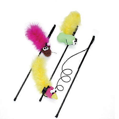 Spot Feather Boa Teaser Wand with Catnip, Assorted, 1 Each/12 in
