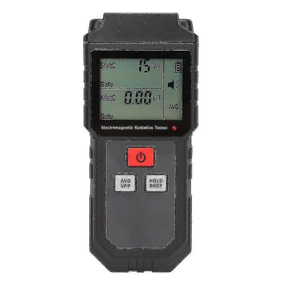 Rz825 Radiation Detector, Emf Digital Electromagnetic Radiation Meter With Lcd Display For Both Electric And Magnetic Field Measurements