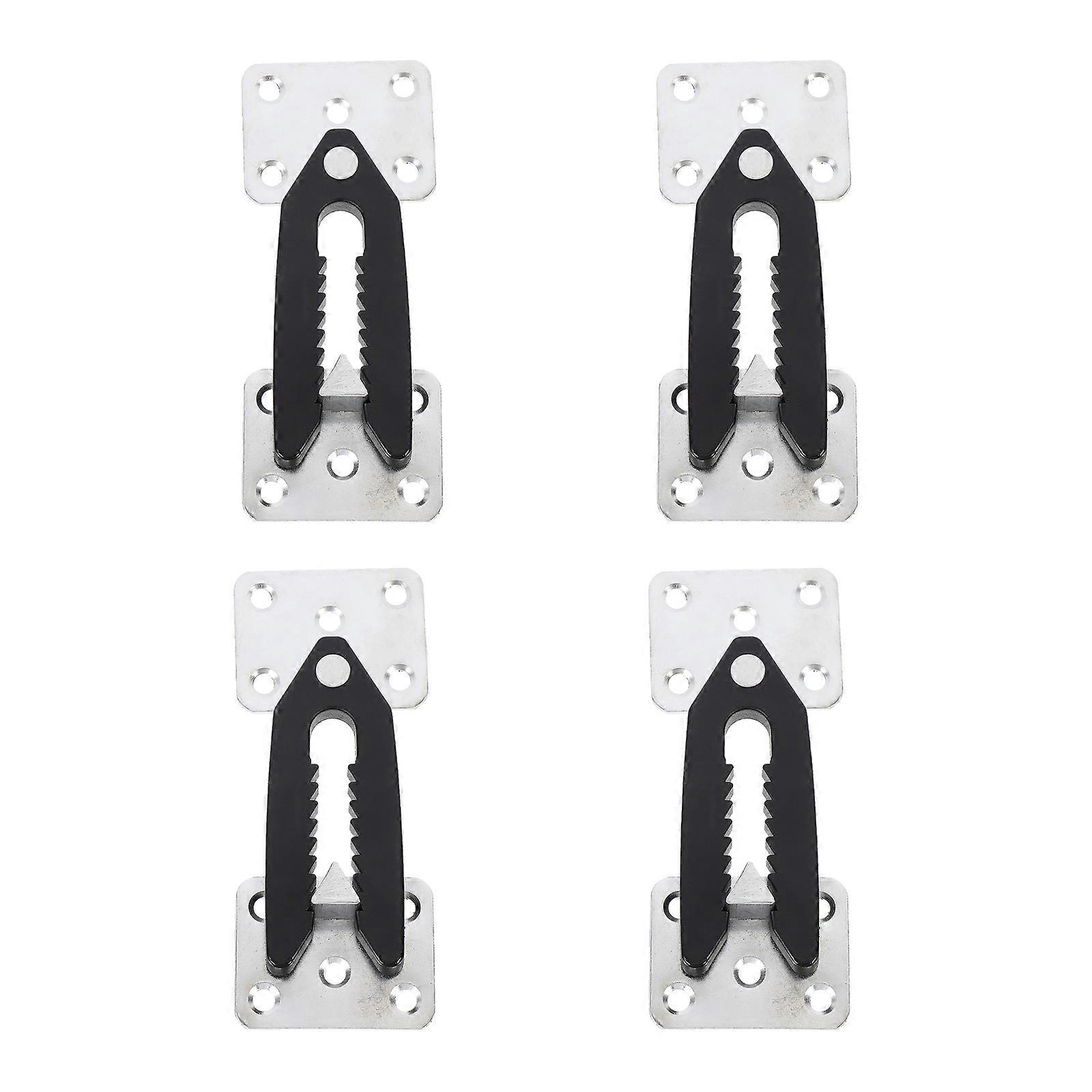 4 Pcs Metal S Hooks Alligator Clamps Canapé sectionnel Canapé Clips Sectionnel Canapé Pinces