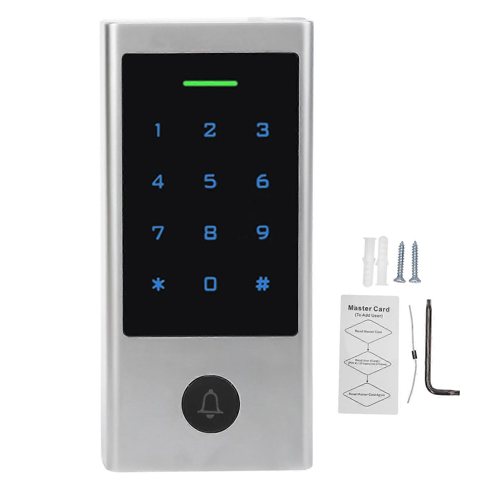 125khz Rfid Access Control Card Unlock Password Wiegand26-44 Waterproof For Tuya Bluetooth