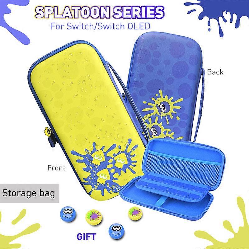 2022 Splatoon Style Storage Bag for Nintendo Switch OLED Portable Carrying Case NS Console Game Accessories
