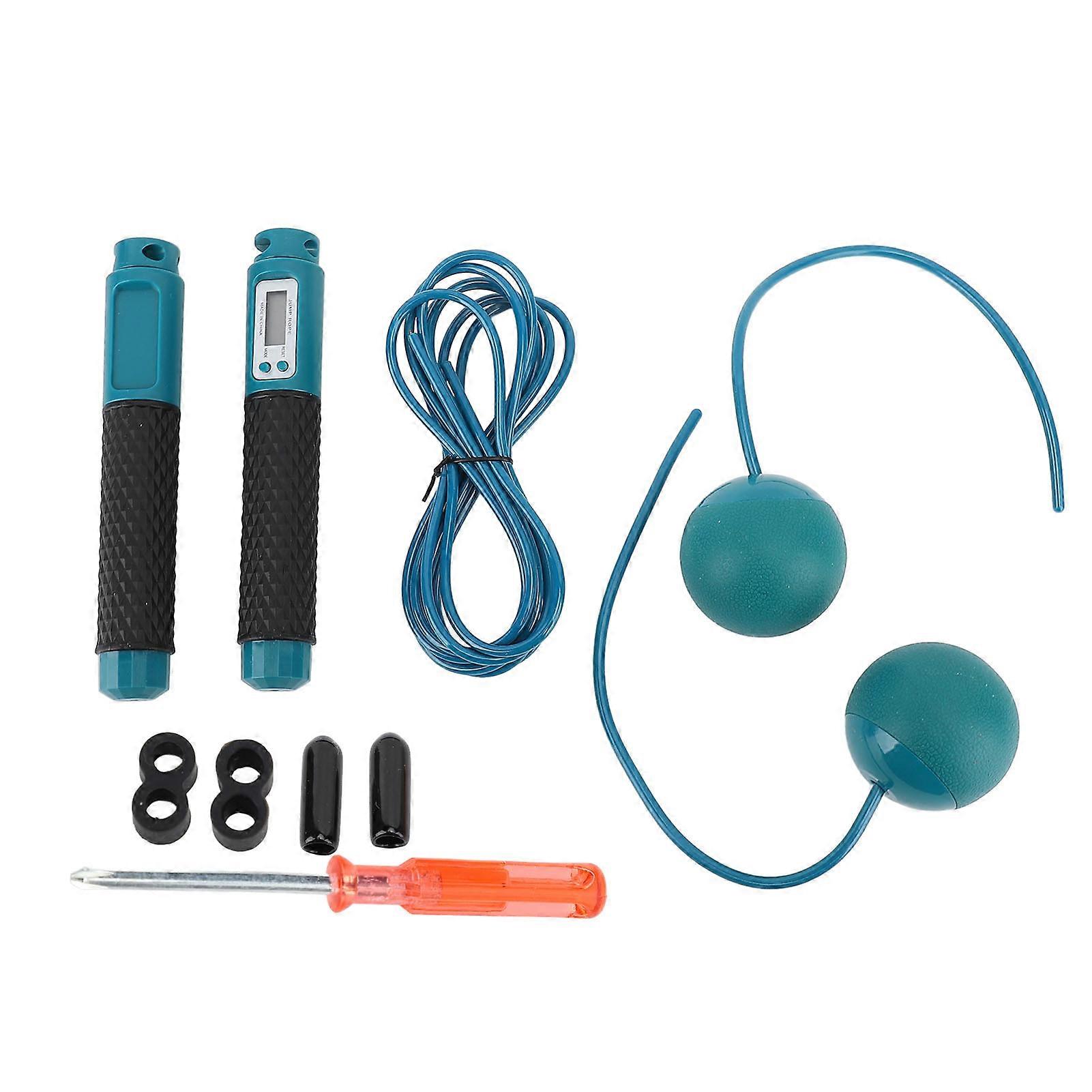 Cordless Jump Rope Weighted Accurate With Counter Ropeless Skipping Rope For Exercise