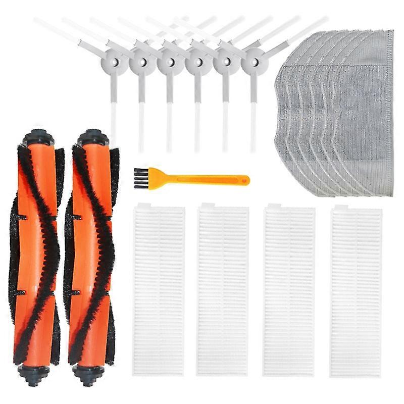 for G1 Robot Vacuum Cleaner Accessories Main Roller Side Brush Hepa Filter Mop Cloth Rags Brush Spa