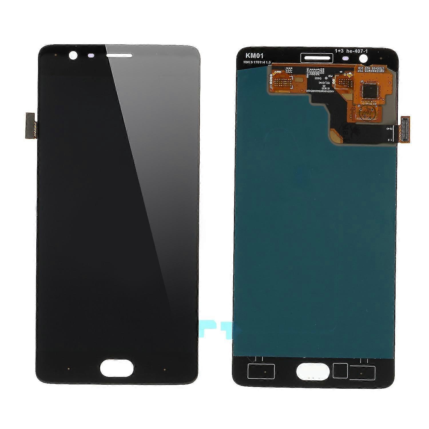 LCD Screen and Digitizer Assembly Replacement Compatible With OnePlus 3T/3 (OLED Version)