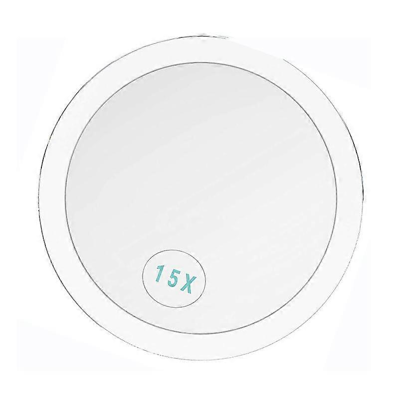 Barsinfi 15x Magnifying Makeup Mirror With Suction Cups Glass Mirror