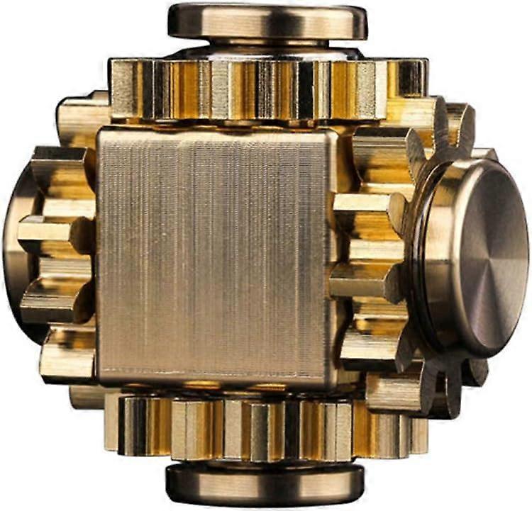 Mini engrenage en Alliage mtallique Spinner Fidget Jouets en Laiton Pur Fidget Jouets Main Spinner Doigt Focus Jouet Anti-Stress Cadeau