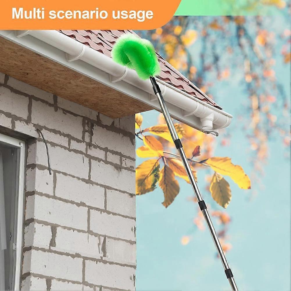 Gutter Cleaning Brush, Spider Web Remover, Flutter Gutter Cleaning Tool