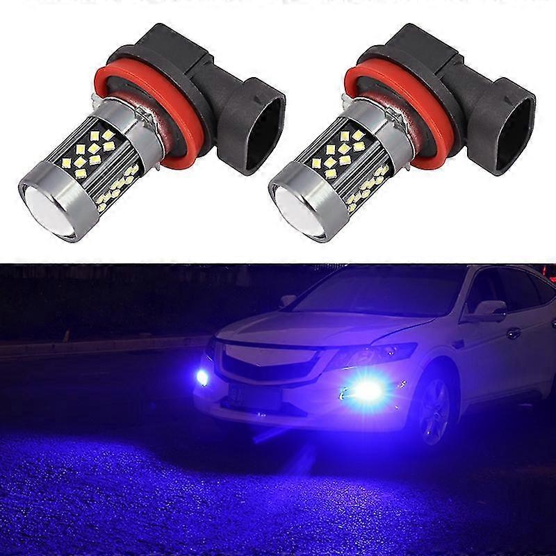 12V 7W Strobe Car LED Fog Light 1 Pair H11