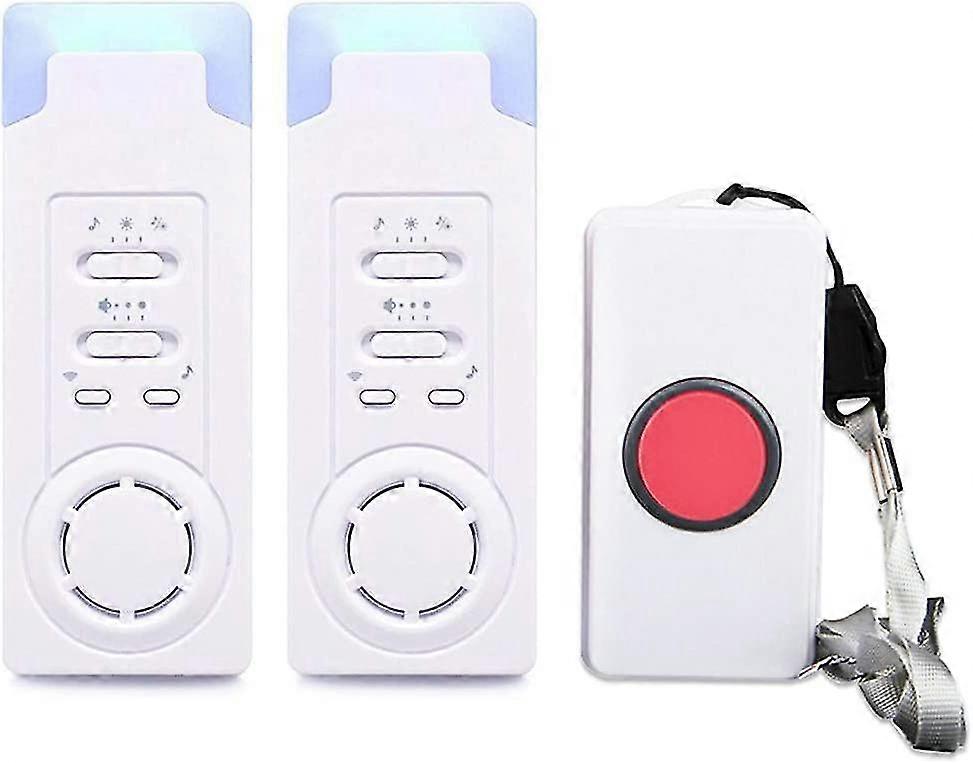 Home Alert Wireless Patient Elderly Personal Alarm System And Emergency Call Button Pager Alarm (1 In 2)