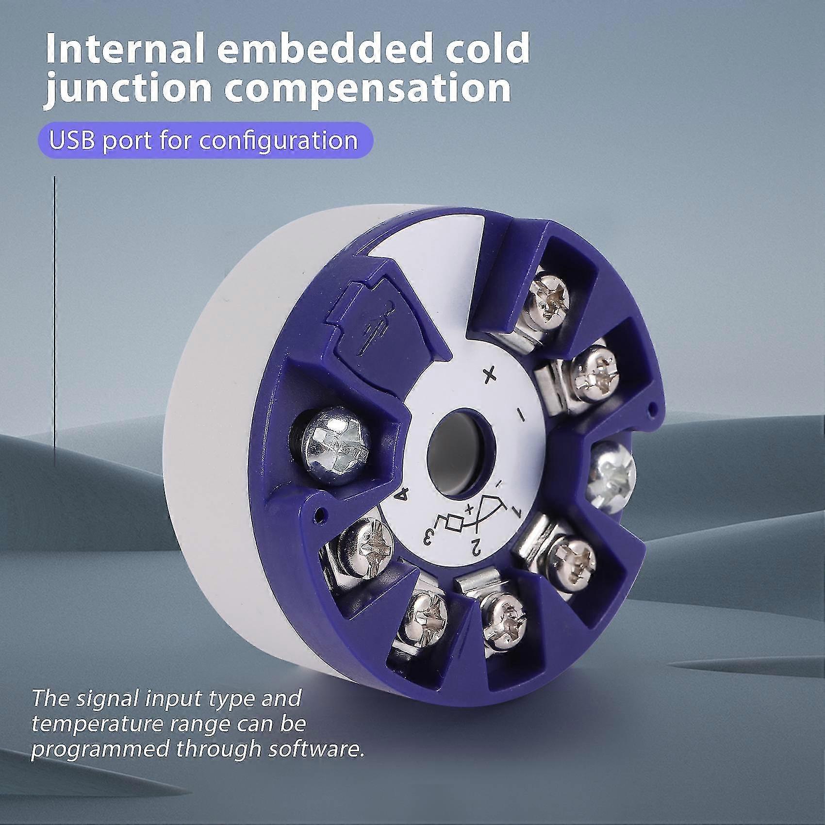 Programmable Thermocouple Rtd Pt100 To 4-20ma Converter Tc Rtd Input 4 ...