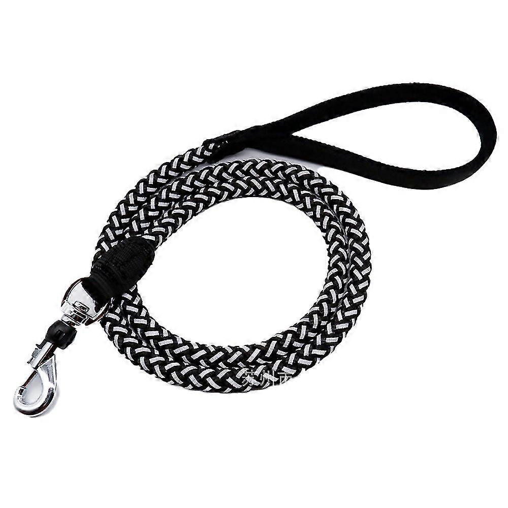 Rope Dog Leash For Dogs - Dog Leash With Reflective Threads For Training And Walking