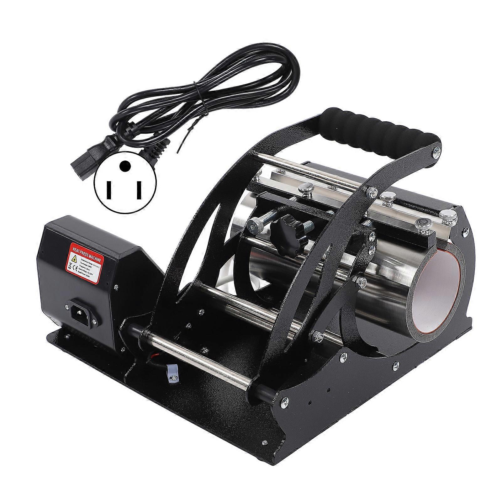 Mug Press Multifunction Dye Sublimation Large LCD Stainless Steel Automatic Countdown Accurate Control Mug Heat Press110V US Plug