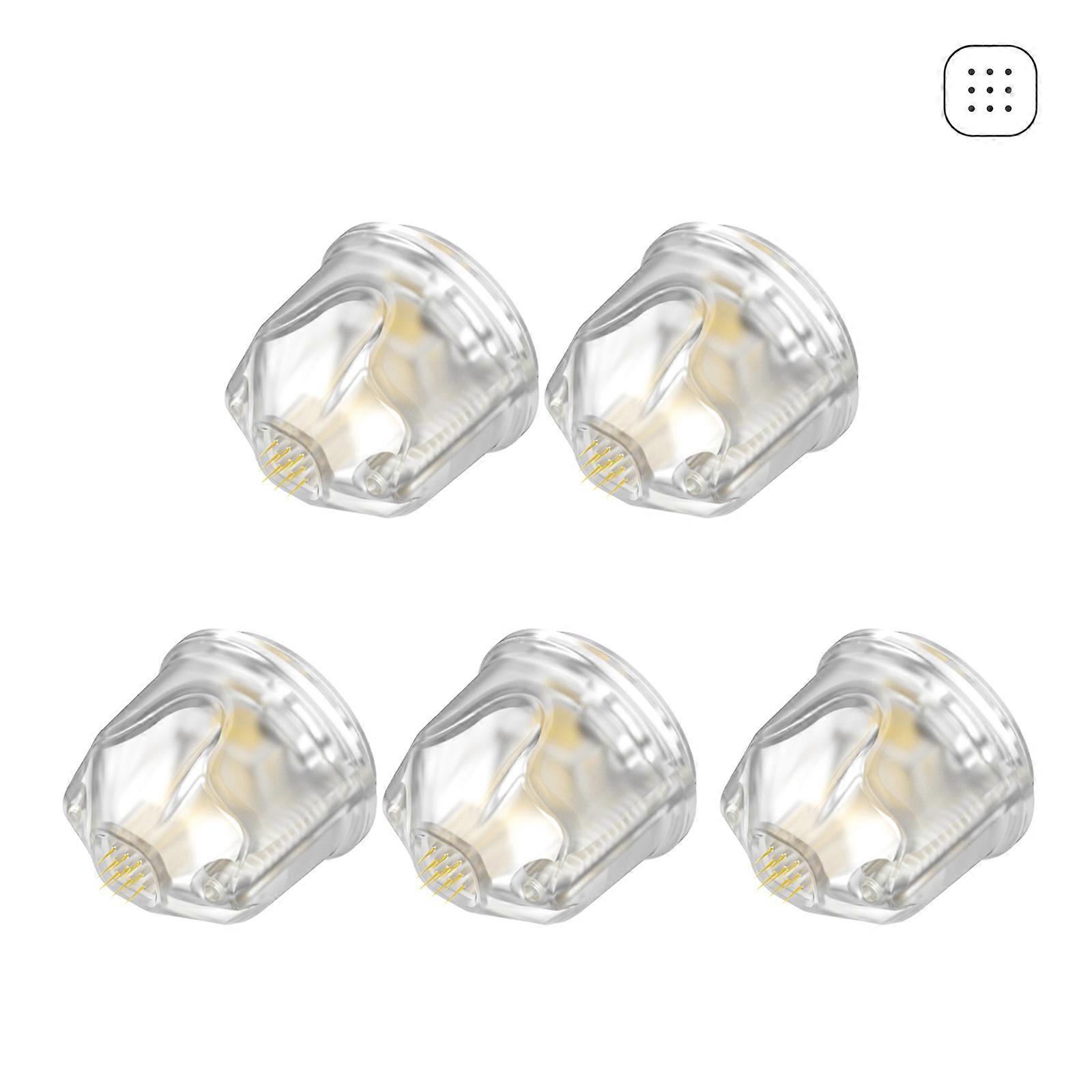 Bio Roller Q2 utbyteshuvuden 10-pack