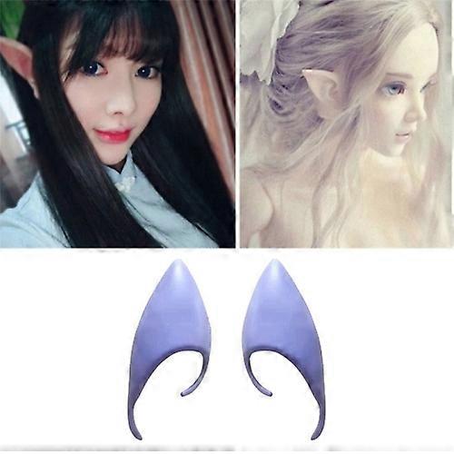 10 Pairs Halloween Elf Latex Ears Cosplay Props