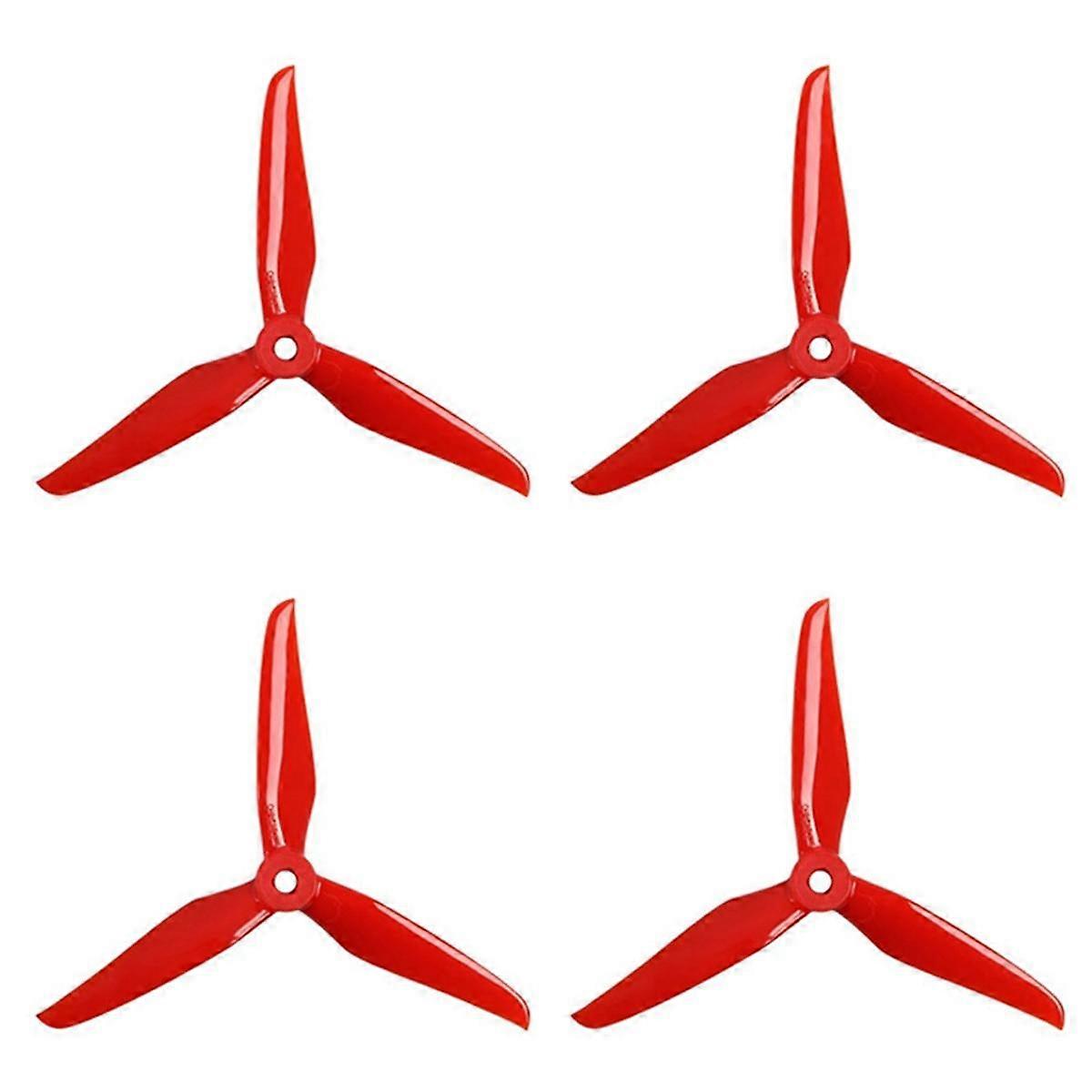 2 Pairs T5139.5 Propeller 2CW+2CCW 5 Inch 3-Blade Propeller Compatible with System for RC FPV Racin
