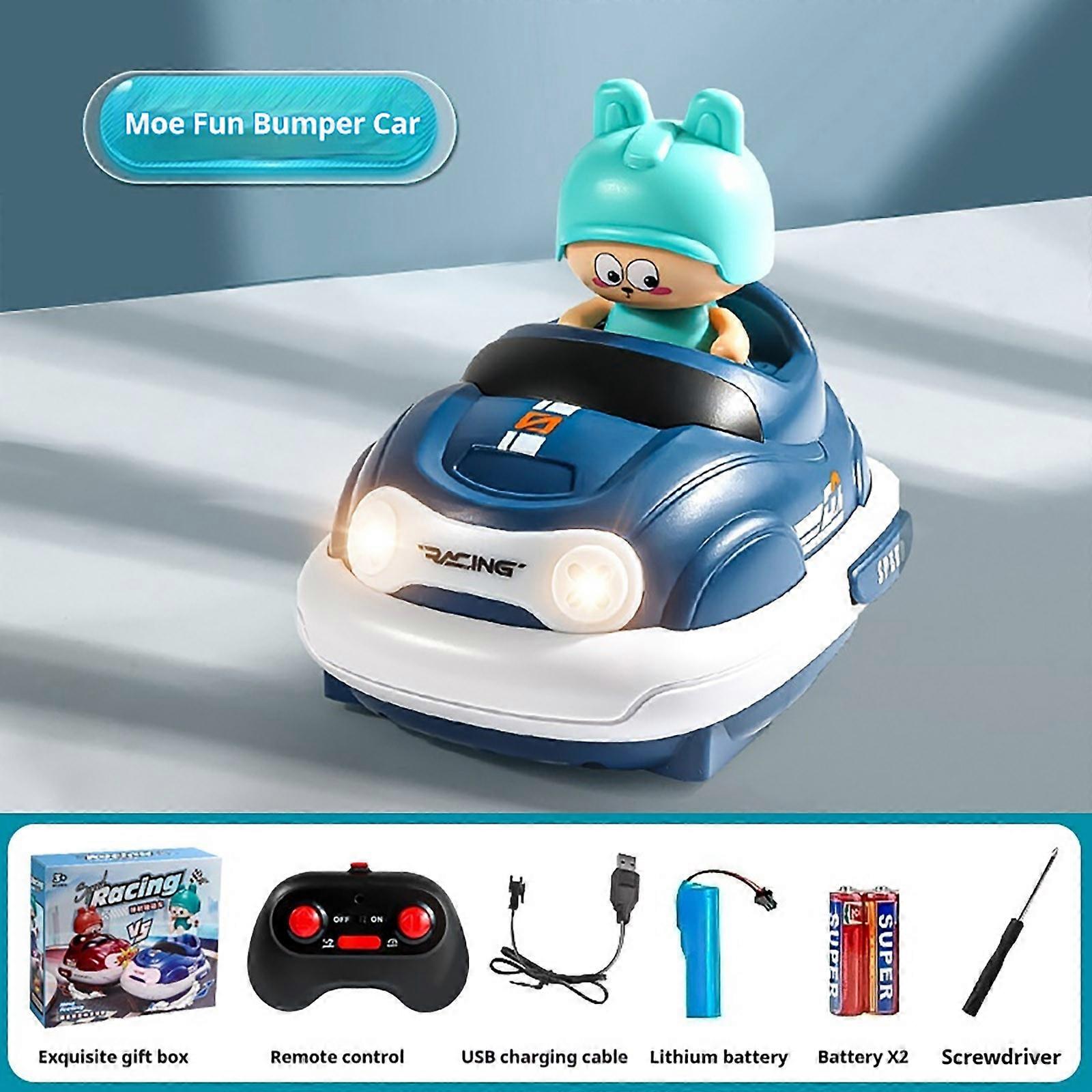 Remote Control Kart For Children Bumpe Car Action Figure Ejection Two-player Battles Parent-child Interactive Drift Racing Boy Toy Flye2693