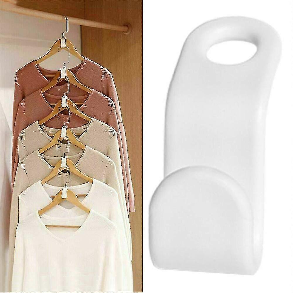 Clothes Hanger Connector Hooks Cascading Home Closet Clip Space Saving Organizer