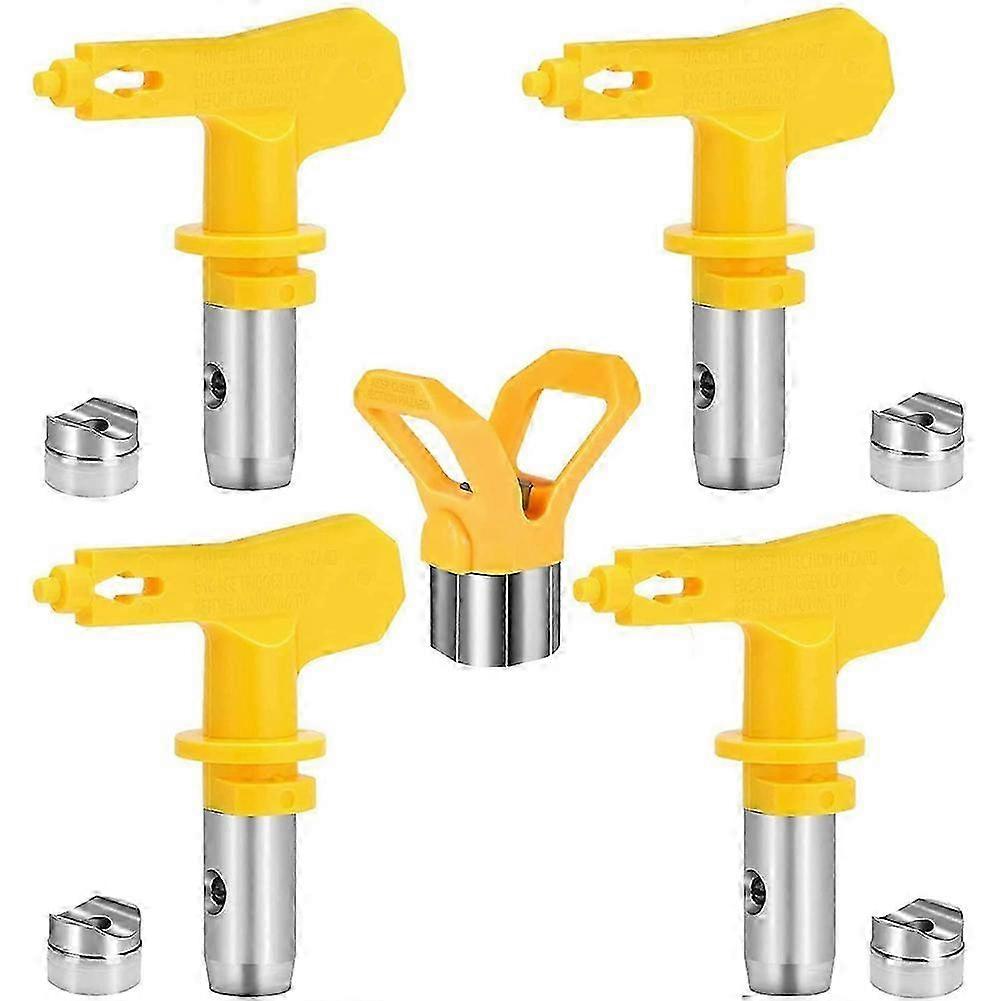 Reversible Airless Paint Nozzles with Tip Guard Set, Sprayer Paint Machine and Spraying Parts(215 3