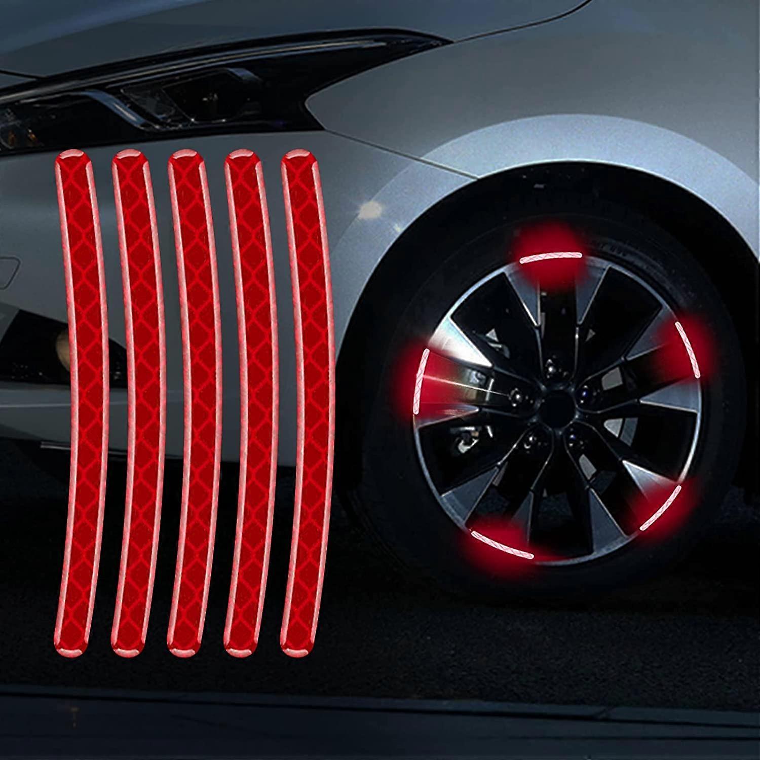 Reflective Car Cycling Bicycle Wheel Rim Sticker
