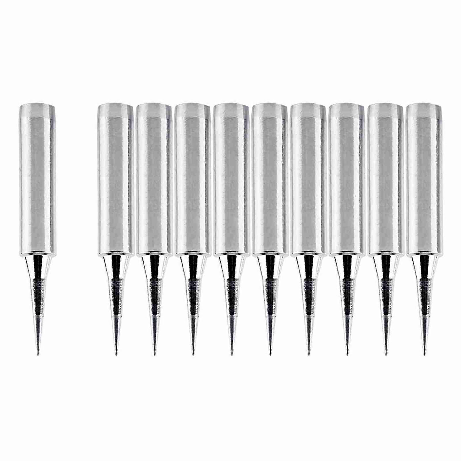 10Pcs Sharp Soldering Replacement Solder Iron Tips Station Tool 900M-T-I