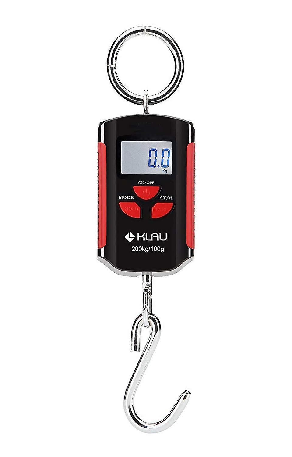 Mini Crane Scale,Portable 200 kg / 400 lbLCD Displaywith Backlight