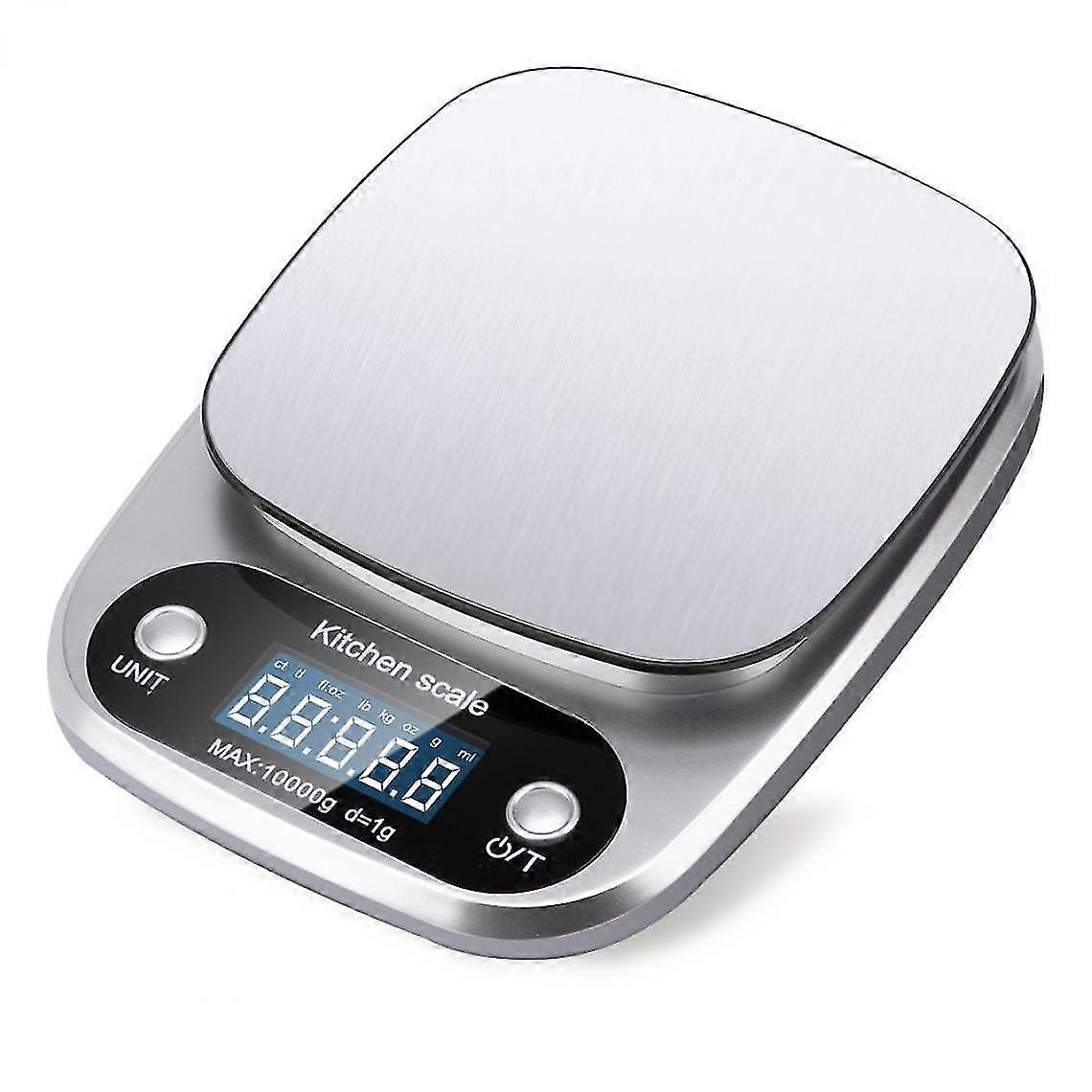 Lcd Digital Scale For Food Balancing, Weight Measurement.(silver)