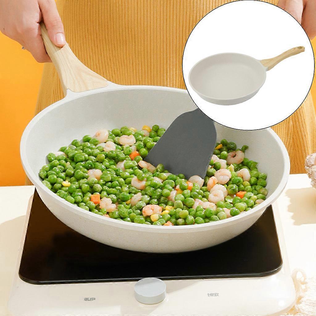 Nonstick Frying Pan with Handle Stone Cookware Granite Coating Egg Pan for Kitchen - Diameter 20cm