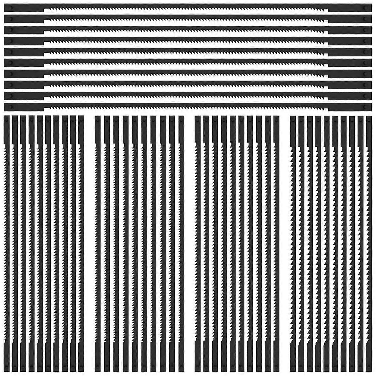 50Pcs Scroll Saw Blade Pin End 5Inch High Carbon Steel Scroll Saw Compatible for 3921 3922 3923 Woo