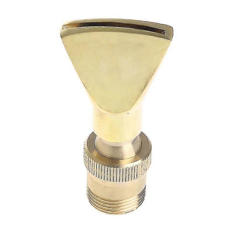 Fan-shaped spring fountain pool nozzle sprinkler"