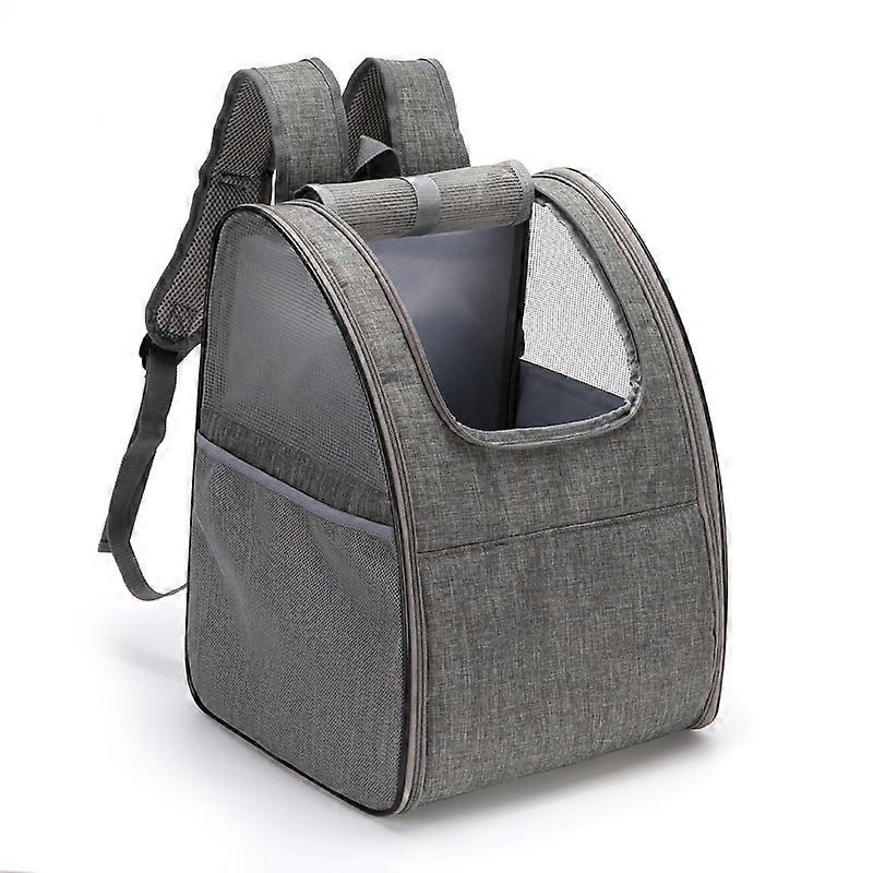 Dog Cat Backpack with Integrated Frame Breathable Foldable