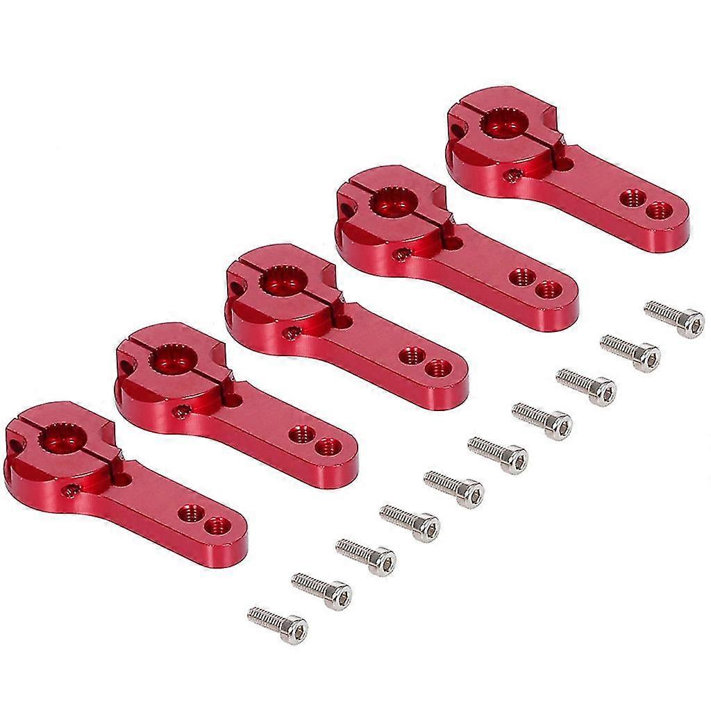 5 Pcs Steering Arm Rc Model Car Metal Made Upgrade Tool