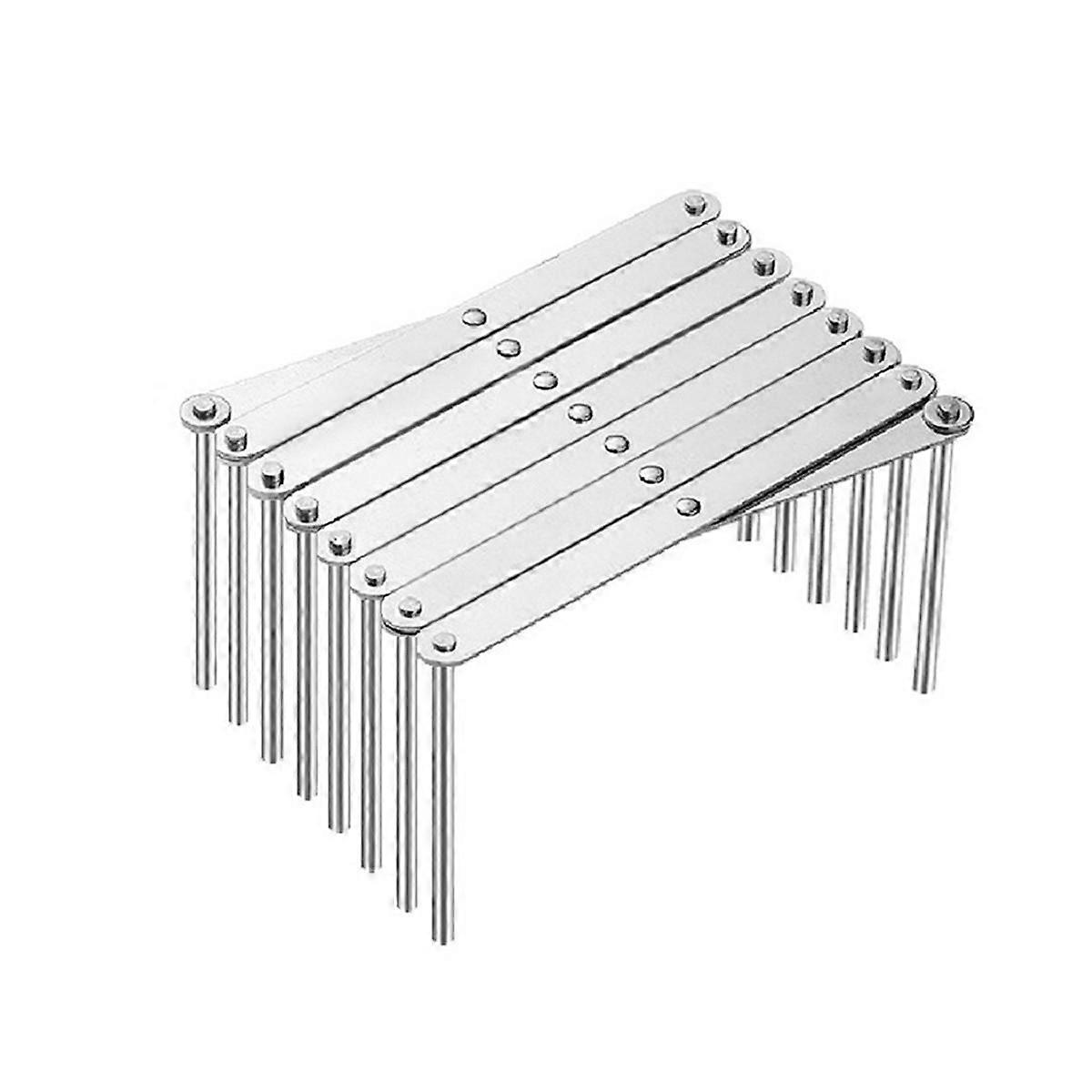 Steaming Rack Adjustable Dish Drying Racks Draining Board Kitchenware Pot Holder Rack Hanging Outdoor Grilling