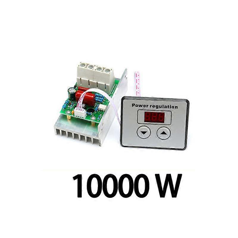 2000W/3800W/5000W/10000W Thyristor High-Power Electronic Voltage Regulator 220V Digital Voltage Governor Regulation Controller