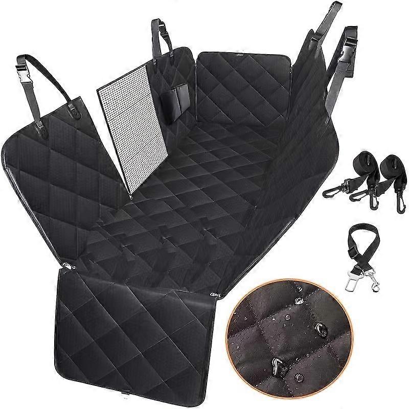 Ultimate Waterproof Pet Car Seat Hammock - Odolné cestovní řešení pro vaše chlupaté přátele - přemění vaše zadní sedadlo na bezpečné útočiště pro psy - Perfe