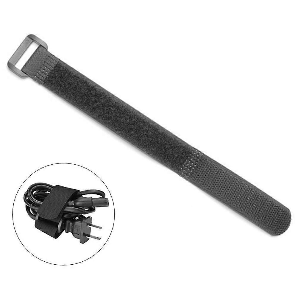 New 10Pcs Nylon Phone Cable Ties Reusable Hook Loop Sticky Strap Fastener Organizer