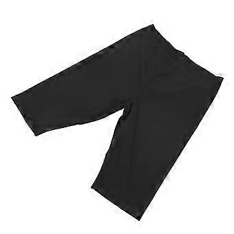 Kvinnor Fitness Bastu Sweat Pants Postpartum leggings för bantning och kroppsformning L/XL