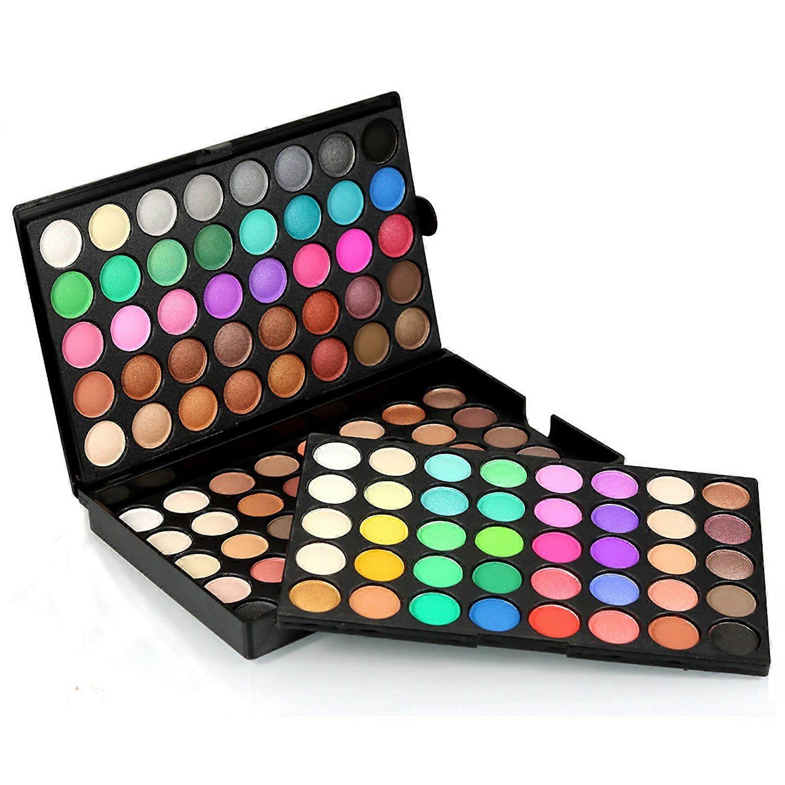 120 Colors Eyeshadow Palette for Long Lasting Glitter and Matte Eye Makeup