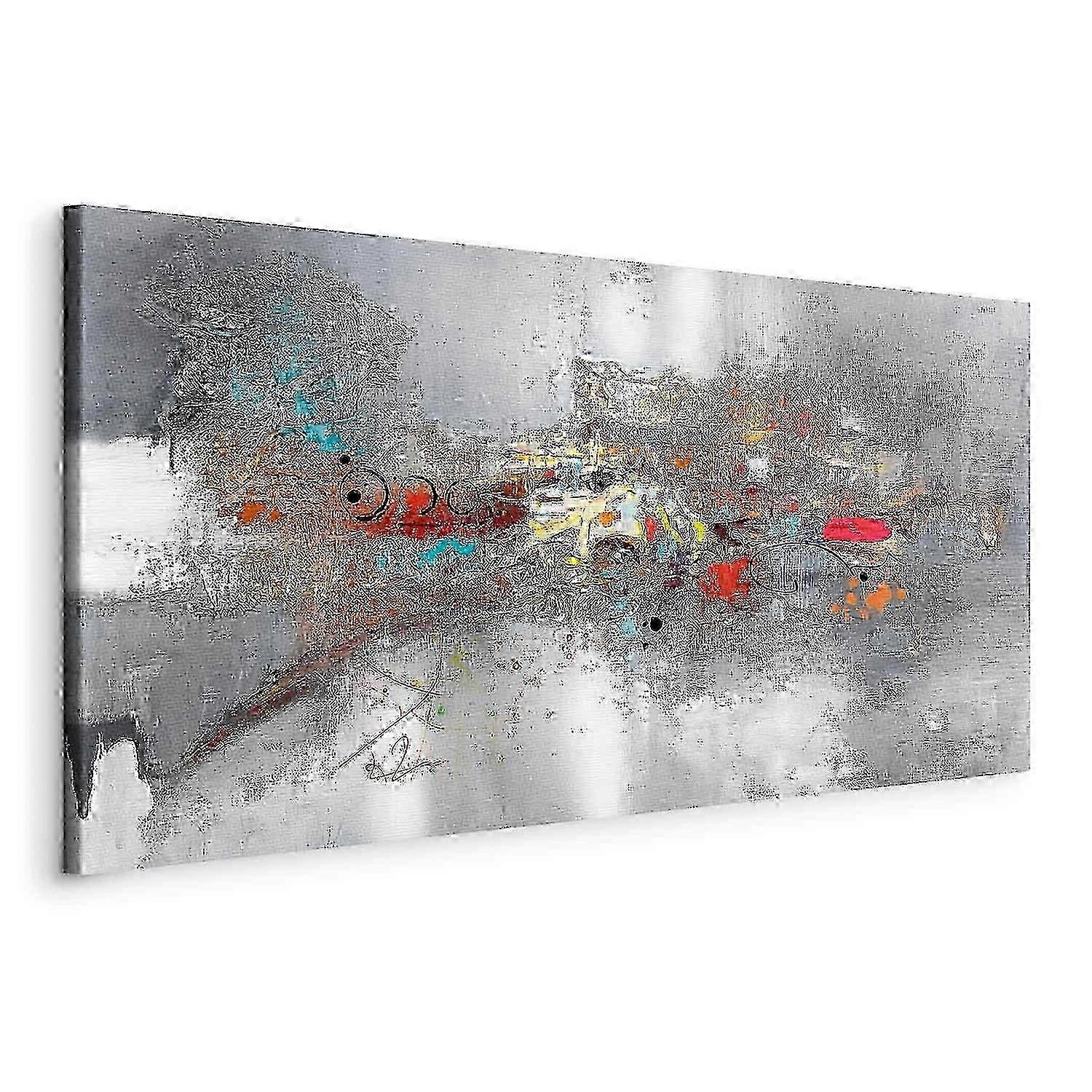 Lærred print-dominerende (1 del) bred